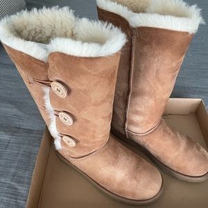 Ugg tall button boots
